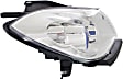 Passenger Side Headlight, with Bulb, Halogen, Models without Auto Adjust