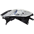 Passenger Side Headlight, with Bulb, Halogen, Models without Auto Adjust, CAPA Certified
