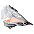 Driver Side Headlight, with Bulb, Halogen, Clear Lens