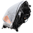 Driver Side Headlight, with Bulb, Halogen, Clear Lens