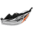 Driver Side Headlight, with Bulb, Halogen, Clear Lens, CAPA Certified