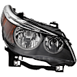 2004 BMW 525i - Passenger Side Halogen Headlight, With bulb(s),  For Models Without Auto Adjust , OE Replacement, Sedan