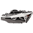 2013-2015 BMW 320i xDrive - Driver Side Headlight, with Bulb, Halogen, Base Model, Sedan/Wagon