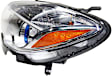Driver Side Headlight, with Bulb, Halogen, Clear Lens, Chrome Interior, 4 Cyl., 1.4L Engine