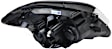 Driver Side Headlight, with Bulb, Halogen, Clear Lens, Chrome Interior, 4 Cyl., 1.4L Engine