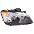 Passenger Side Headlight, with Bulb, Halogen, Clear Lens