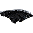 Passenger Side Headlight, without Bulb, HID/Xenon, Clear Lens, Base Model