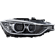 Passenger Side Headlight, without Bulb, HID/Xenon, Clear Lens, Base Model