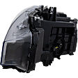 Passenger Side Headlight, without Bulb, HID/Xenon, Clear Lens, Base Model