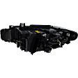 Passenger Side Headlight, without Bulb, HID/Xenon, Clear Lens, Base Model