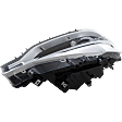 Passenger Side Headlight, without Bulb, HID/Xenon, Clear Lens, Base Model