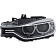 2013-2015 BMW 328i xDrive - Driver Side Headlight, without Bulb, HID/Xenon, Clear Lens, Base Model