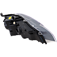 Driver Side HID/Xenon Headlight, Without bulb(s), OE Replacement