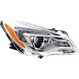 Passenger Side Headlight, with Bulb, Halogen, Clear Lens