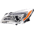 2014-2017 Buick Regal - Driver Side Headlight, with Bulb, Halogen, Clear Lens