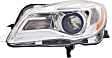 2014-2017 Buick Regal - Driver Side Headlight, with Bulb, Halogen, Clear Lens