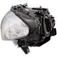 Driver Side Halogen Headlight, with Bulb, Base Model