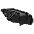 Driver Side Halogen Headlight, with Bulb, Base Model