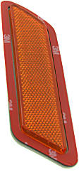 Front, Driver Side Bumper Reflector