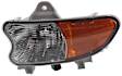 Front, Driver Side Turn Signal Light, With bulb(s), CAPA Certified