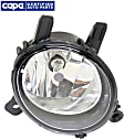 Front, Driver Side Fog Light, with Bulb, Halogen, CAPA Certified