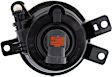 Front, Passenger Side Halogen Fog Light, With bulb(s)