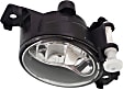 Front, Passenger Side Halogen Fog Light, With bulb(s)