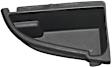 Front, Passenger Side, Outer Fog Light Trim, Primed, Grille Outer Cover, Base Model, with  M Package