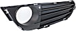 Front, Passenger Side Fog Light Trim, Primed, Base Model, For Standard and Luxury Line Models Without M Sport Package