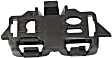 Passenger Side Headlight Washer Cover, For Models with M Package, Base Model