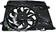 Radiator Fan - Fan Blade, Motor and Shroud, 4 Cyl., 1.4L Engine