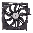 2008-2014 BMW X6 - OE Replacement Radiator Fan, 3.0L, 6Cyl, Single fan