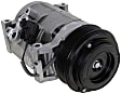 A/C Compressor, With Clutch, 3.6L, 6Cyl