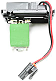 Blower Motor Resistor, Except Climate Control