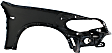 Front, Driver Side Fender, With Head Lamp Washer Hole