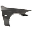 Front, Passenger Side Fender, Aluminum, Base Model, CAPA Certified