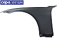 Front, Driver Side Fender, Primed, CAPA Certified