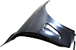 Front, Passenger Side Fender, Base Model, With Molding Holes