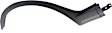 Front, Driver Side Fender Trim, Textured Black, 6 Cyl., 3.0L Engine