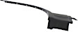 Front, Driver Side Fender Trim, Textured Black, 6 Cyl., 3.0L Engine
