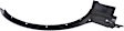 Front, Driver Side Fender Trim, Textured Black, 6 Cyl., 3.0L Engine
