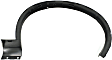 Front, Driver Side Fender Trim, Textured Black