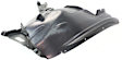 Front, Passenger Side, Rear Section Fender Liner