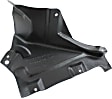Front, Passenger Side, Rear Section Fender Liner, Base Model, 6 Cyl., 3.0L Engine, Convertible/Coupe, Lower Reinforcement Panel