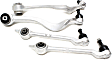 Front, Driver and Passenger Side, Lower, Frontward and Rearward Control Arm, with Ball Joint Assembly, Base Model