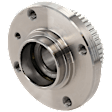 Front, Driver or Passenger Side Wheel Hub, With Bearing, 4 x 3.94 in. Bolt Pattern, RWD, Base Model