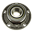 Front, Driver or Passenger Side Wheel Hub, With Bearing, 5 x 4.72 in. Bolt Pattern