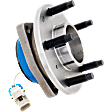 Wheel Hub, 5 Lugs, With Bearing, With Sensor