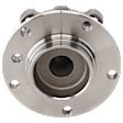 Front, Driver or Passenger Side Wheel Hub, With Bearing, 5 x 4.72 in. Bolt Pattern, RWD