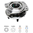 1996 Oldsmobile Cutlass Supreme - Front, Driver or Passenger Side Wheel Hub, 5 Lugs, With Bearing